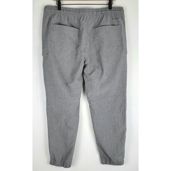 Stone Falcon Men's Sz XL Gray Pull On Performance Pants Stretch Slim Fit Joggers - Picture 7 of 11